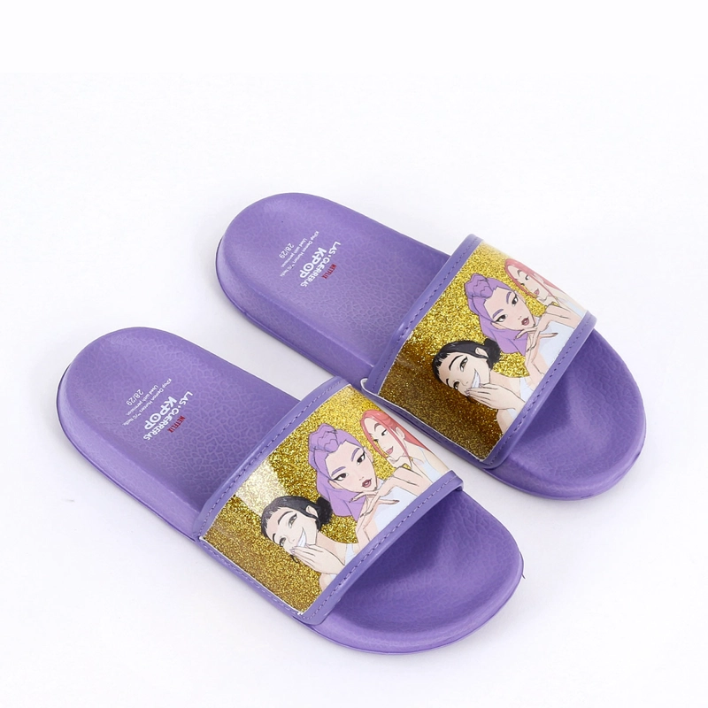 SANDALIAS PLAYERAS NIÑA KPOP DEMON HUNTERS LILA - 2