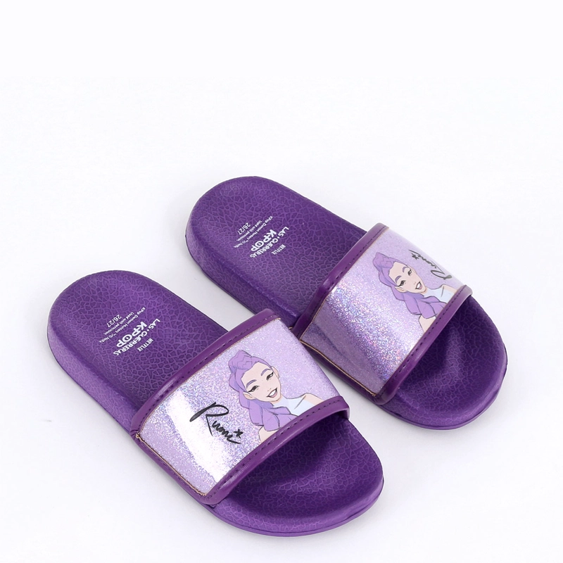SANDALIAS PLAYERAS NIÑA KPOP DEMON HUNTERS CELESTE - 2
