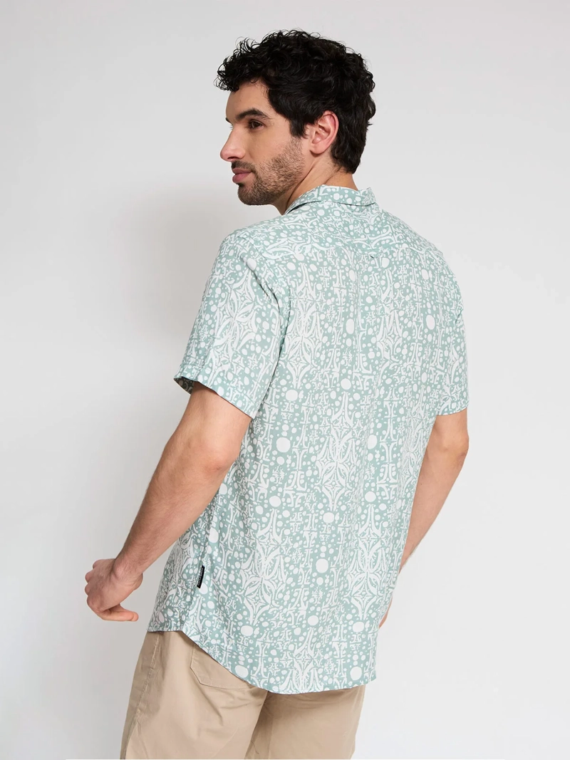 CAMISA HOMBRE CLOUDBREAK MANGA CORTA PRINT - 2