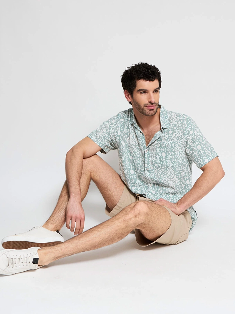 CAMISA HOMBRE CLOUDBREAK MANGA CORTA PRINT - 4