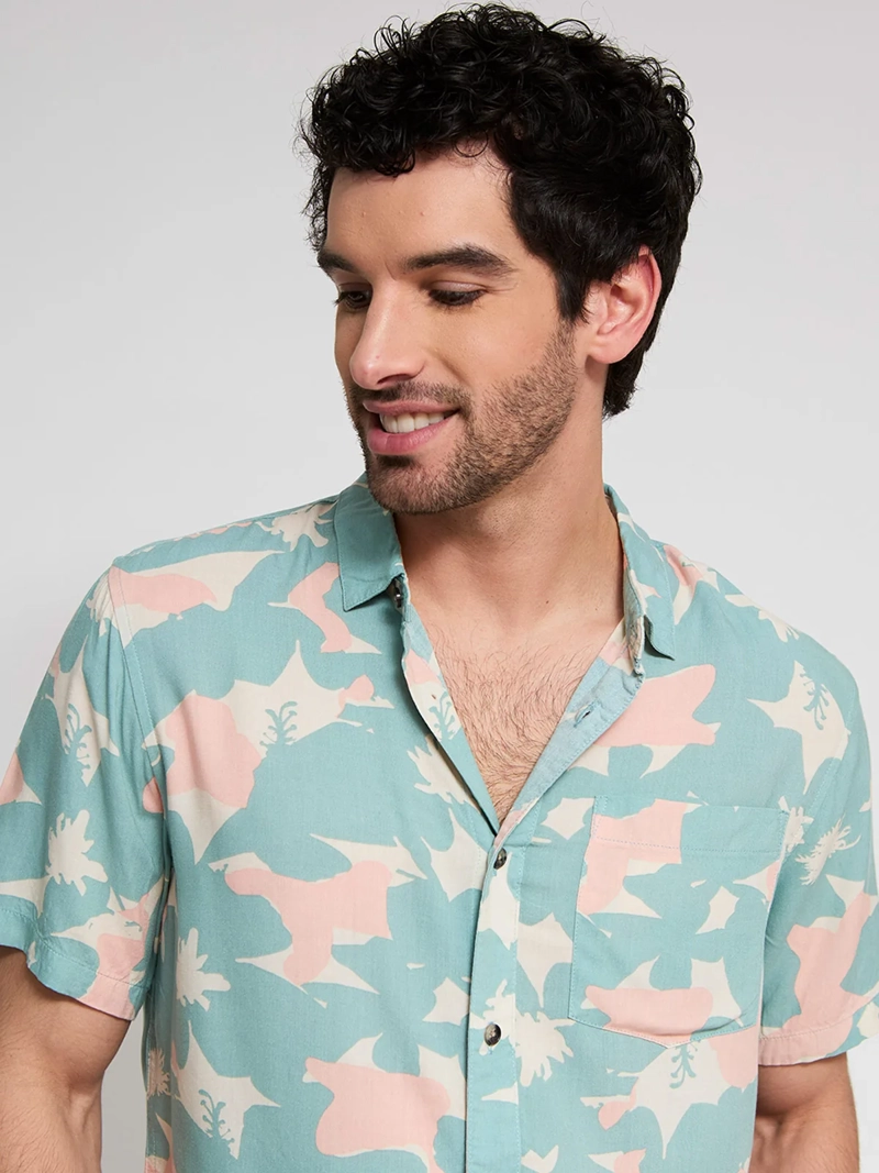 CAMISA HOMBRE CLOUDBREAK MANGA CORTA PRINT - 3