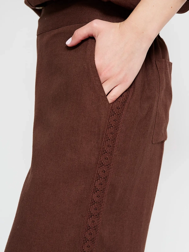 PANTALÓN MUJER TATIENNE LINO FLUIDO - 4