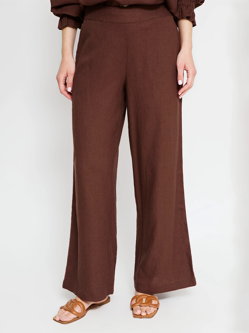 PANTALÓN MUJER TATIENNE LINO FLUIDO - 2