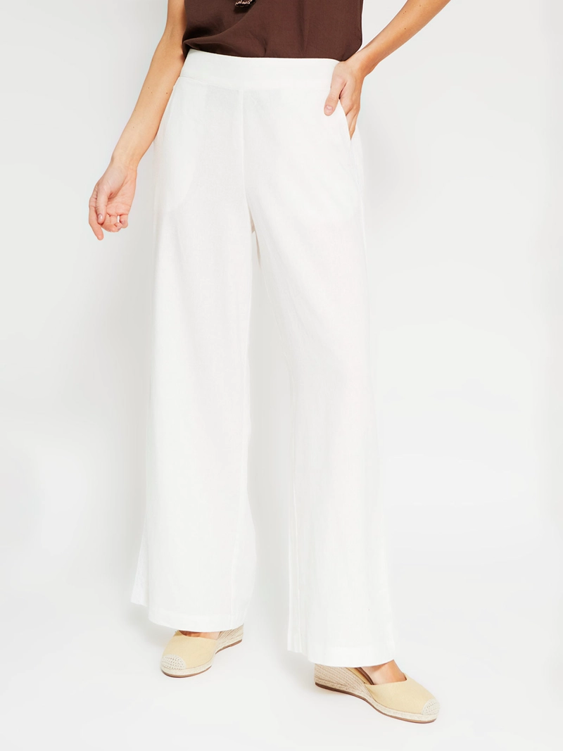 PANTALÓN MUJER TATIENNE LINO FLUIDO - 2