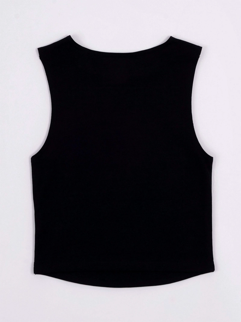 Polera niña Index Teen sin mangas algodón - 4