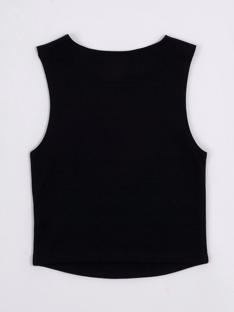Polera niña Index Teen sin mangas algodón - 2