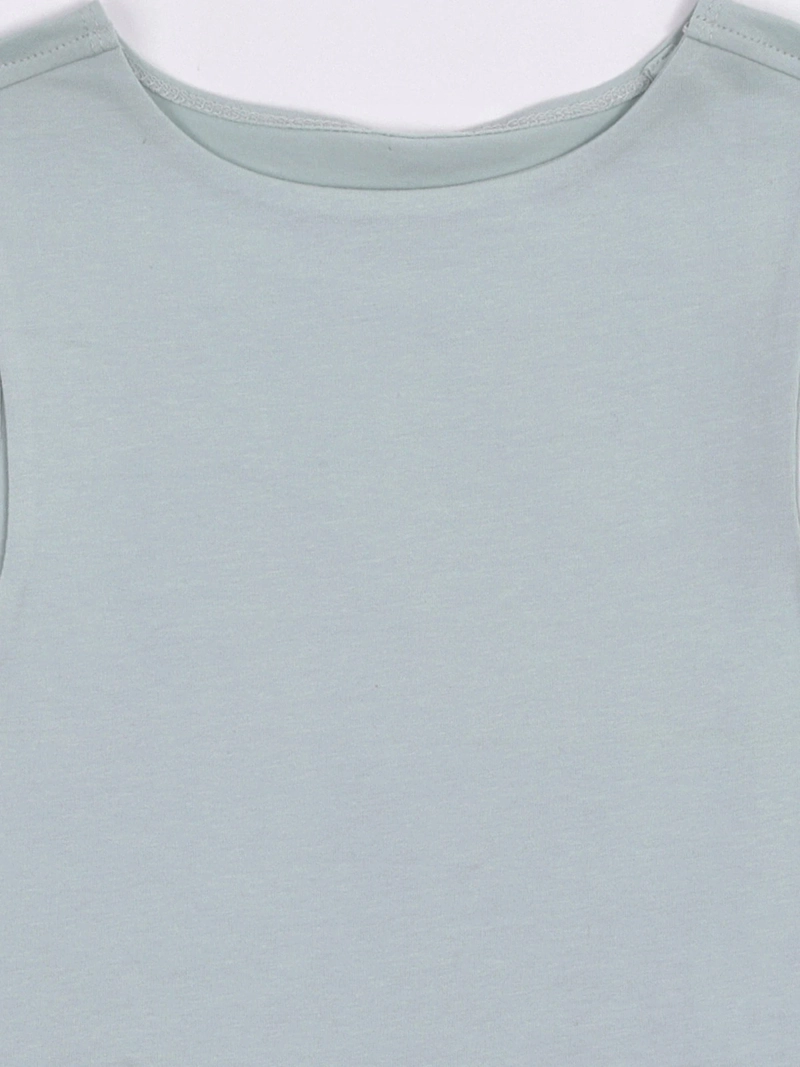 Polera niña Index Teen sin mangas algodón - 3
