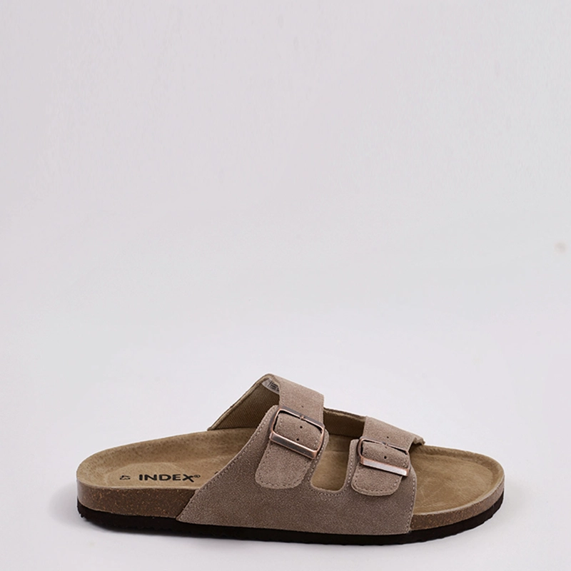 SANDALIAS PLAYERA HOMBRE INDEX IHOMO3 CUERO - 1