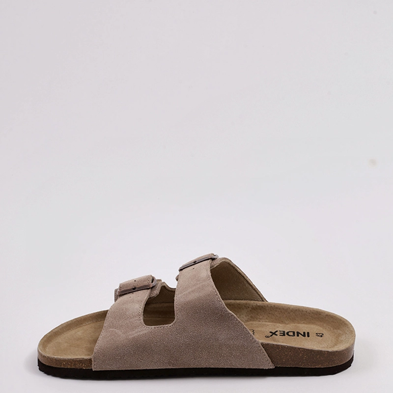 SANDALIAS PLAYERA HOMBRE INDEX IHOMO3 CUERO - 3
