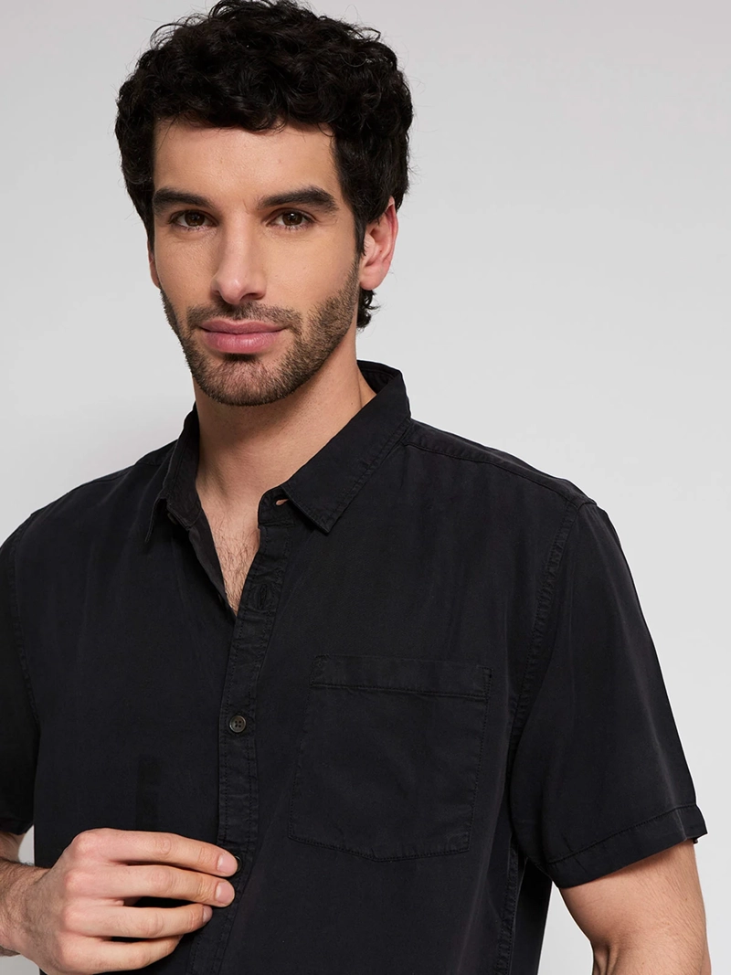 CAMISA HOMBRE BARBADOS LYOCELL MANGA CORTA - 3