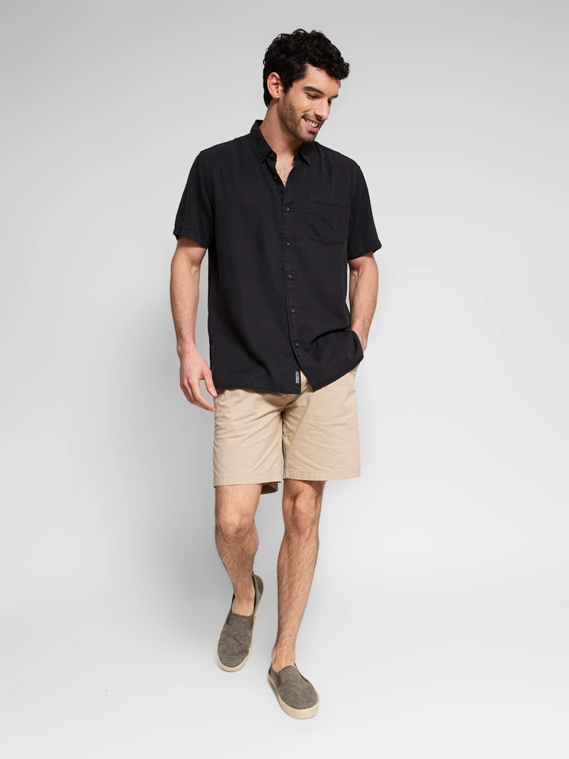 CAMISA HOMBRE BARBADOS LYOCELL MANGA CORTA - 4