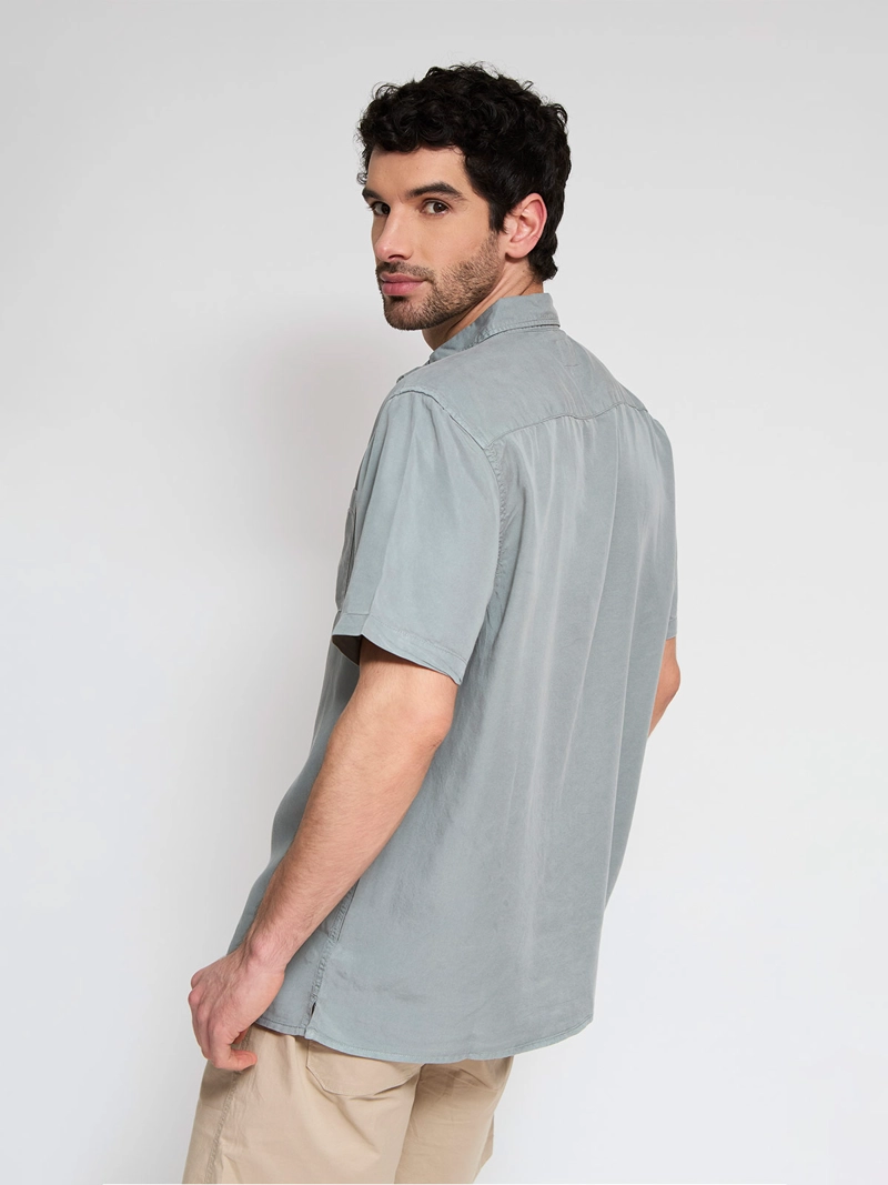CAMISA HOMBRE BARBADOS LYOCELL MANGA CORTA - 2