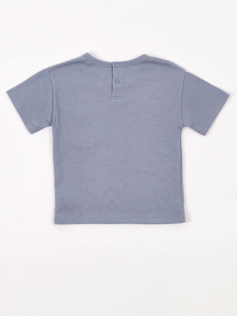 POLERA NIÑO BABY HARVEST ALGODÓN MANGA CORTA BÁSICA - 4