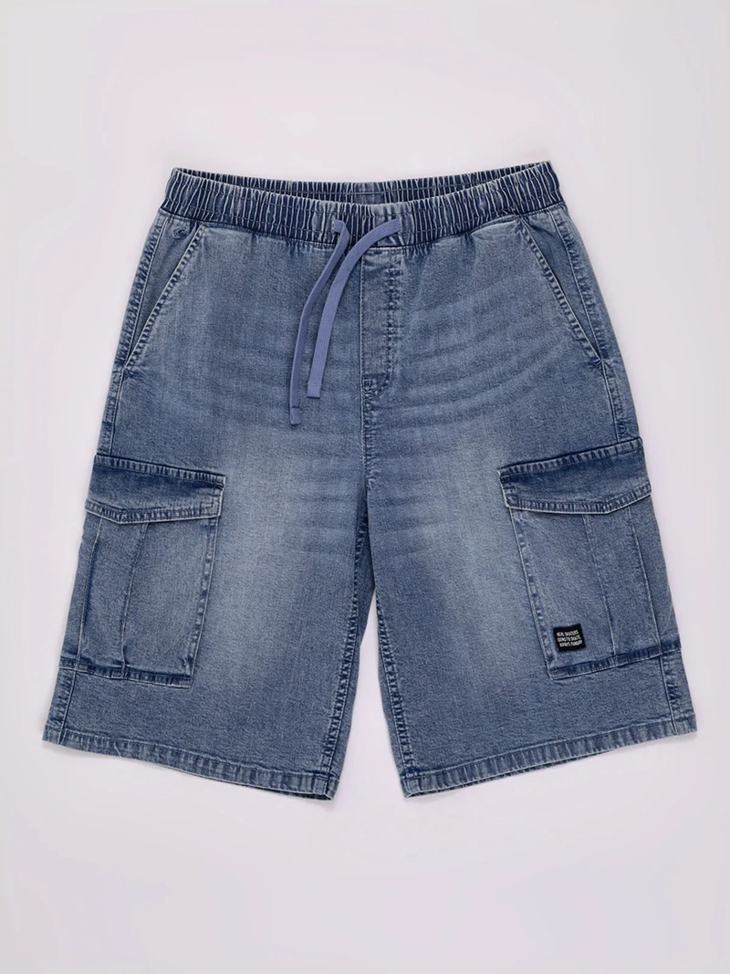 SHORT NIÑO CLOUDBREAK ALGODÓN CARGO