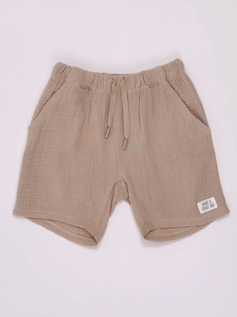 SHORT NIÑO BABY HARVEST ALGODÓN MUSELINA