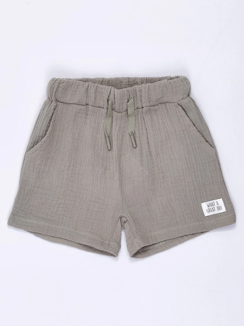 SHORT NIÑO BABY HARVEST ALGODÓN MUSELINA