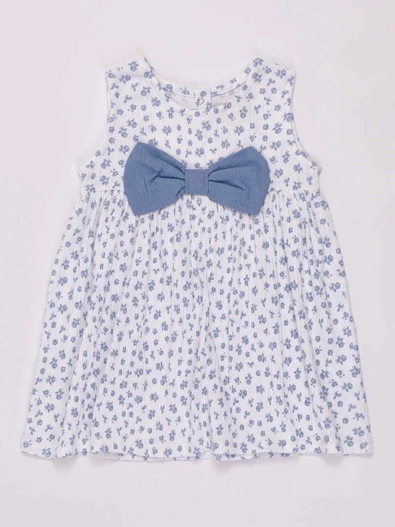 VESTIDO NIÑA BABY HARVEST ALGODÓN CINTA