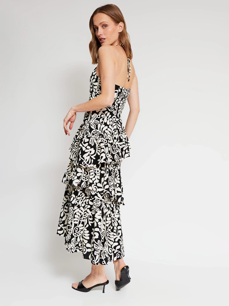 VESTIDO MUJER MARQUIS ALGODÓN VUELOS - 3