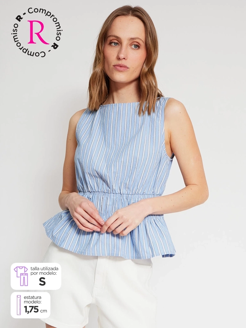 BLUSA MUJER MARQUIS ALGODÓN PANAL