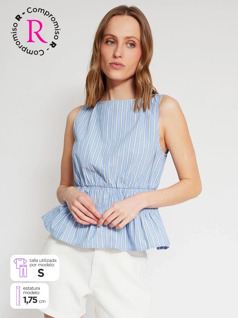 BLUSA MUJER MARQUIS ALGODÓN PANAL