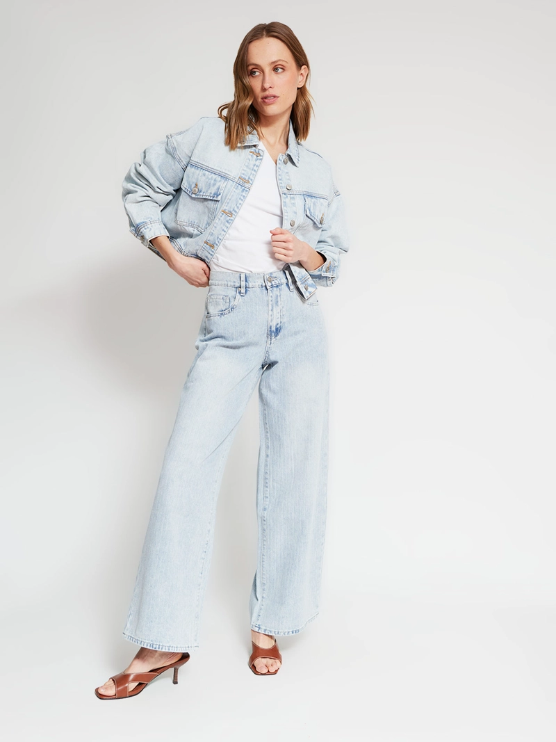 CHAQUETA MUJER MARQUIS ALGODÓN BOMBER DENIM - 5