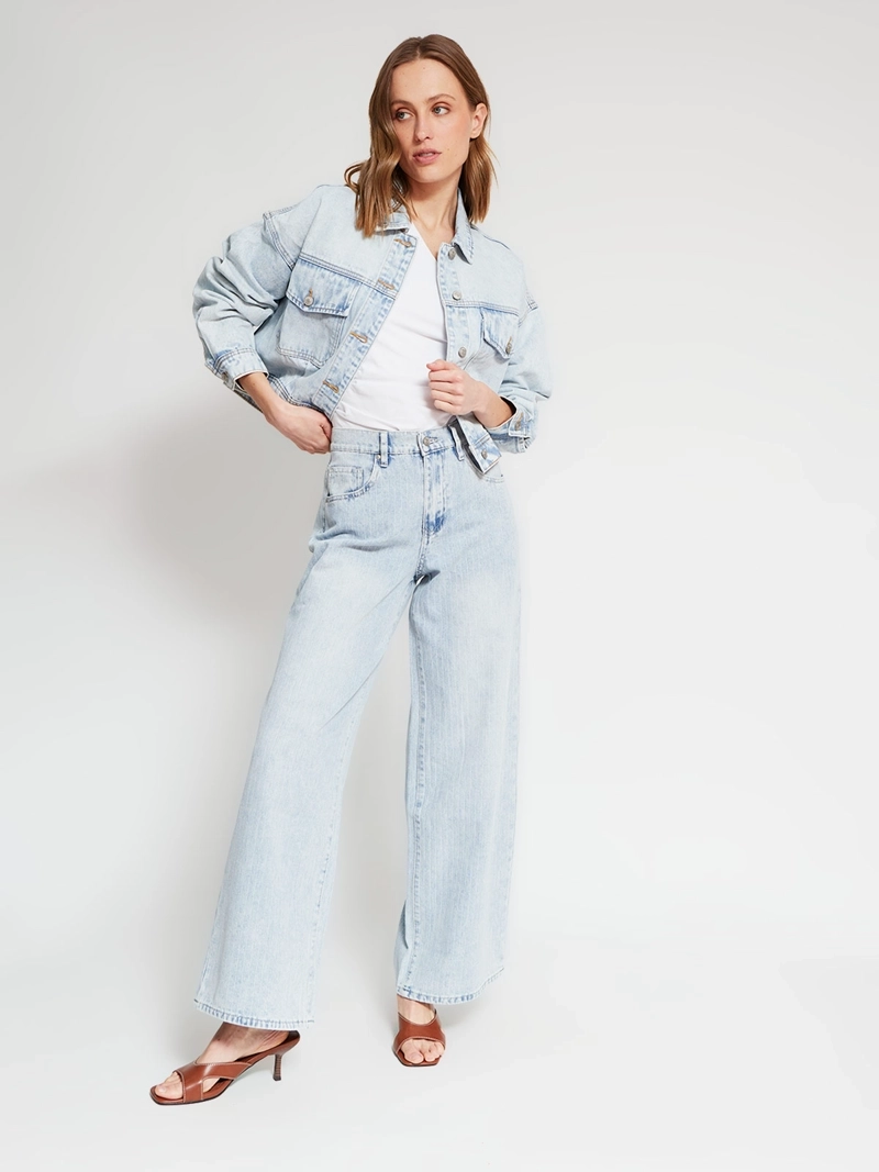 CHAQUETA MUJER MARQUIS ALGODÓN BOMBER DENIM - 5