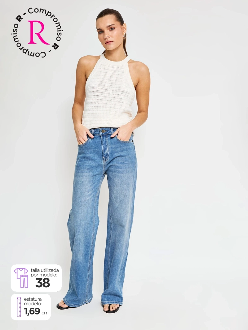 JEANS MUJER PEPE JEANS ALGODÓN STRAIGHT