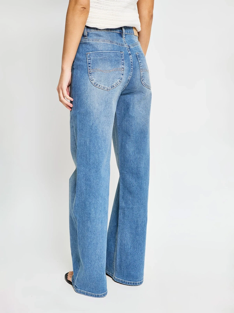 JEANS MUJER PEPE JEANS ALGODÓN STRAIGHT - 3