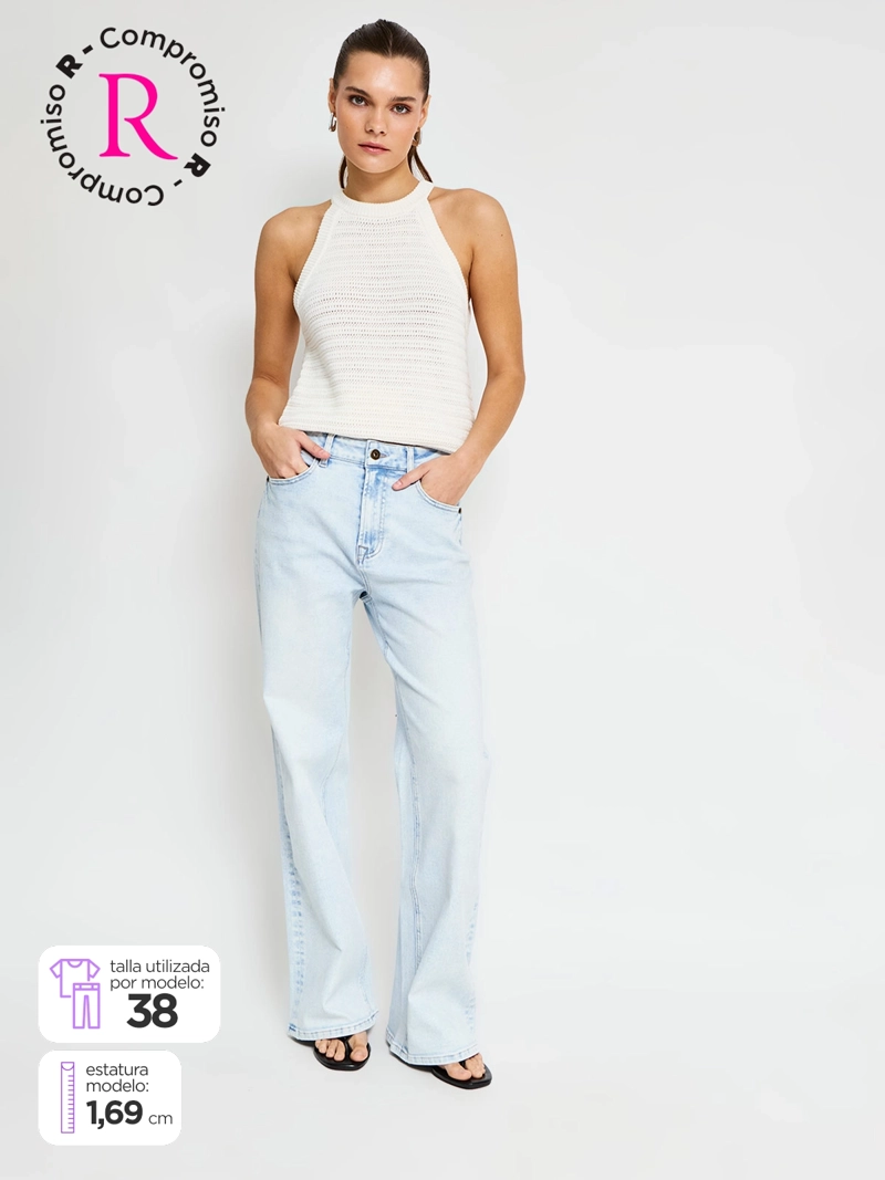 JEANS MUJER PEPE JEANS ALGODÓN STRAIGHT