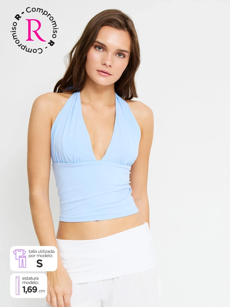 POLERA MUJER INDEX HALTER - 1