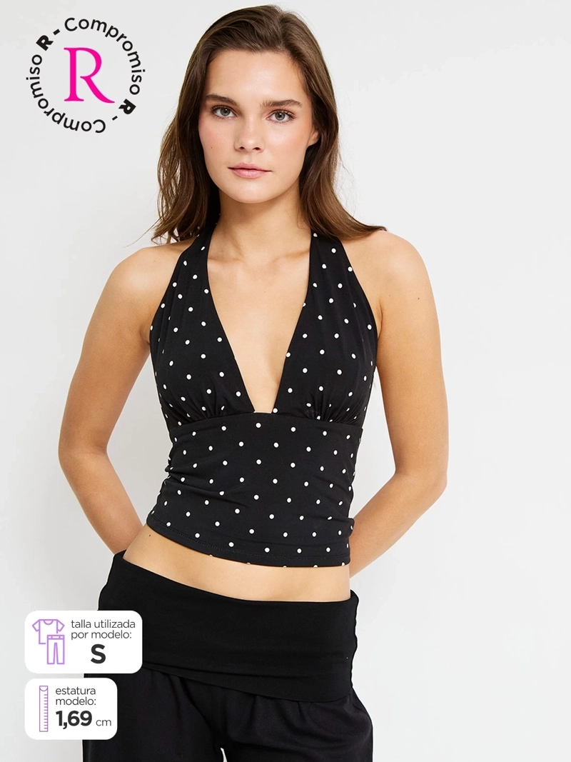 POLERA MUJER INDEX HALTER - 1