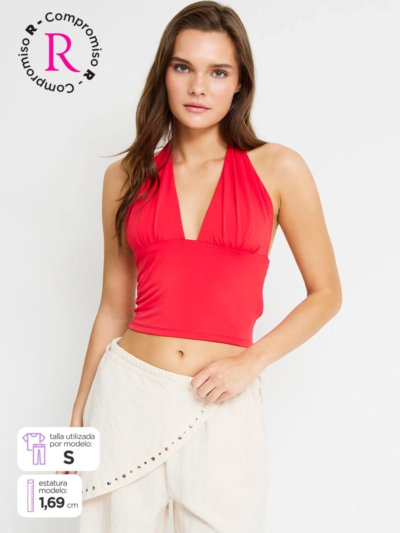 POLERA MUJER INDEX HALTER - 1