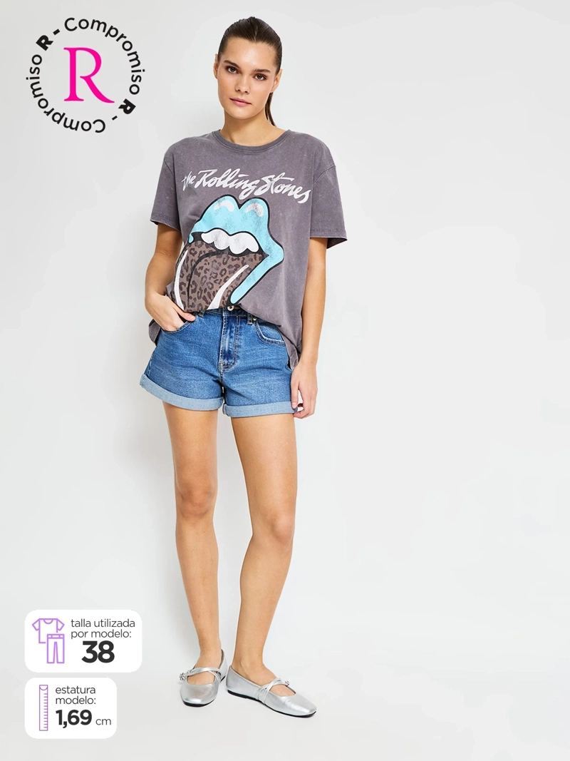 SHORT MUJER PEPE JEANS ALGODÓN DENIM