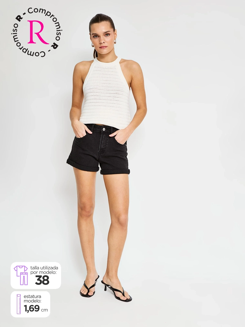 SHORT MUJER PEPE JEANS ALGODÓN DENIM