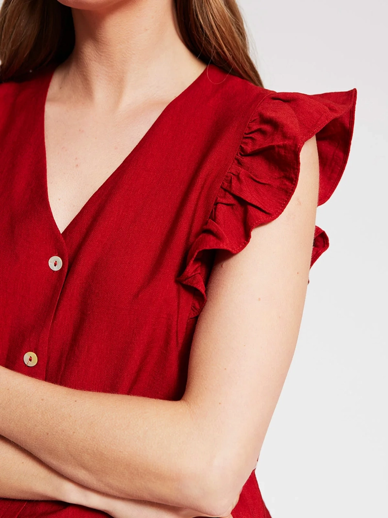 BLUSA MUJER TATIENNE SIN MANGAS - 3
