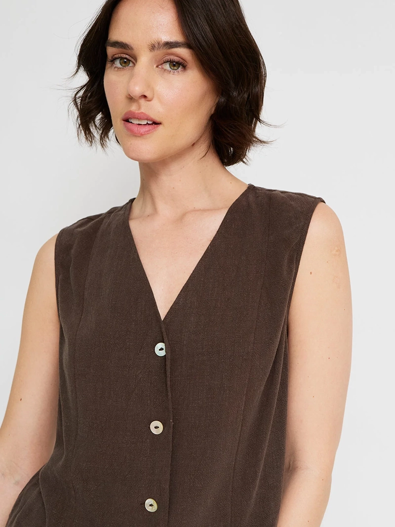 BLUSA MUJER TATIENNE SIN MANGAS - 3