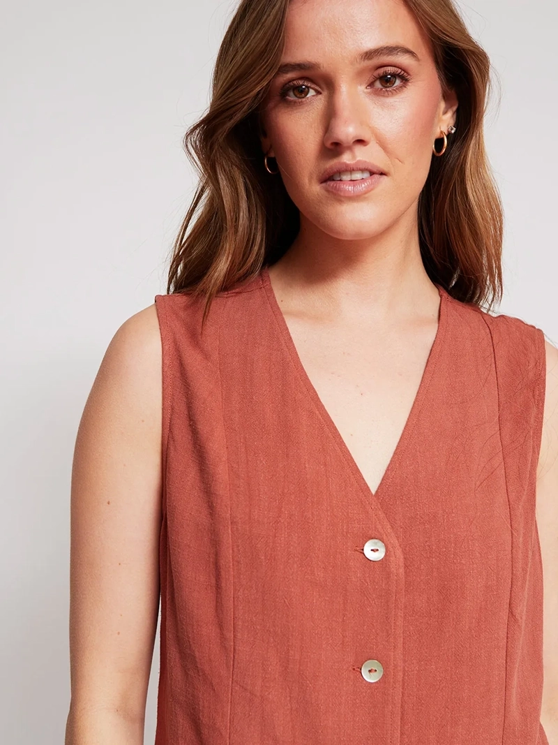 BLUSA MUJER TATIENNE SIN MANGAS - 3