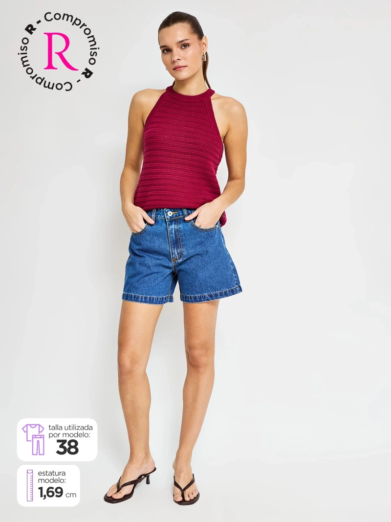 SHORT MUJER PEPE JEANS ALGODÓN DENIM