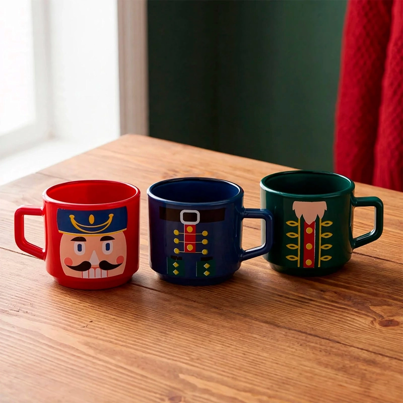 SET X3 MUG RIPLEY HOME CON RACK SOLDADO VERDE - 1