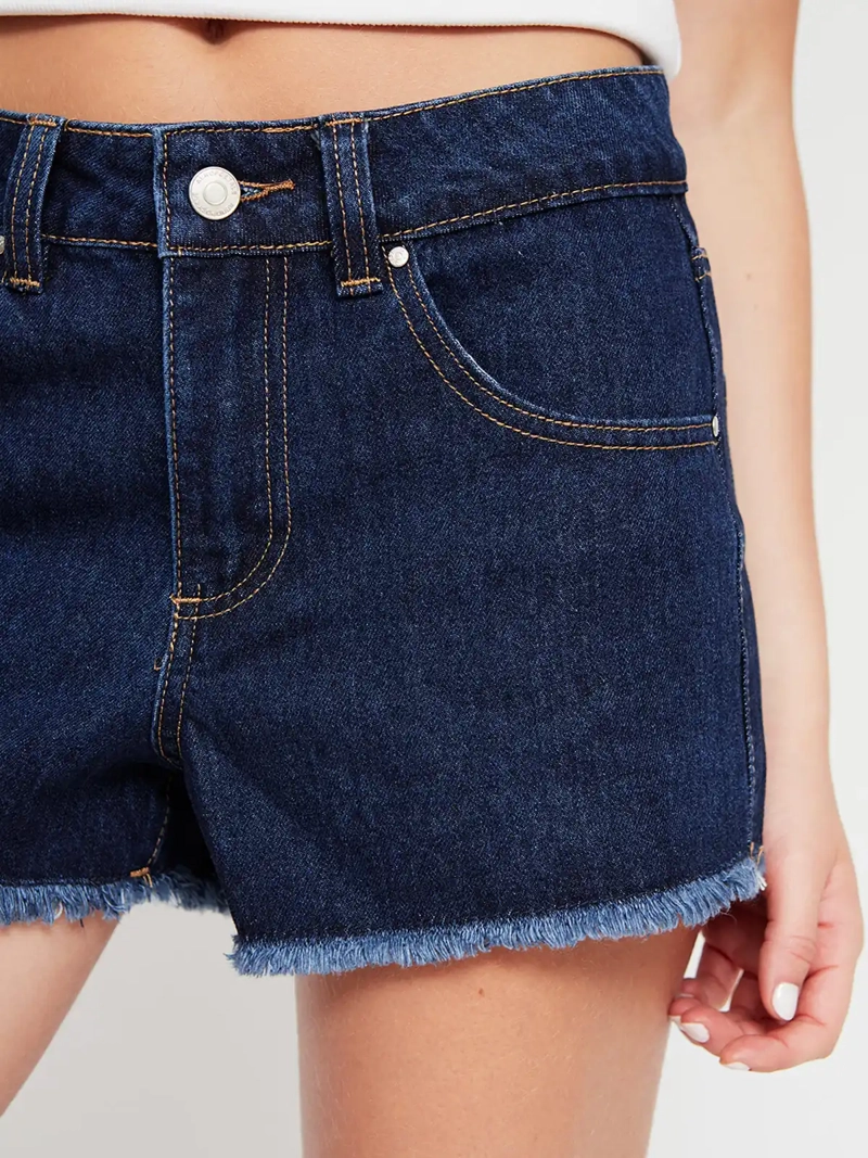 SHORT MUJER AEROPOSTALE ALGODÓN DENIM - 4
