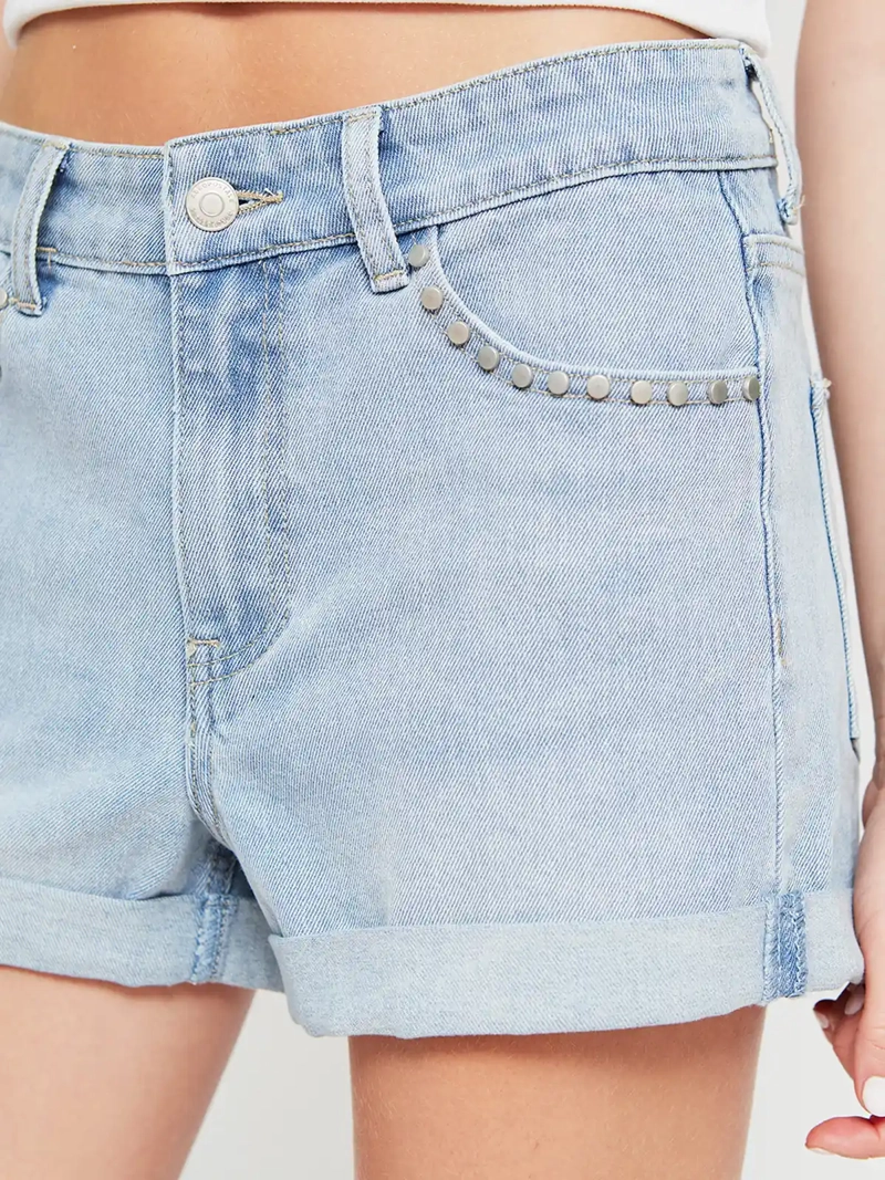 SHORT MUJER AEROPOSTALE ALGODÓN TACHAS - 4