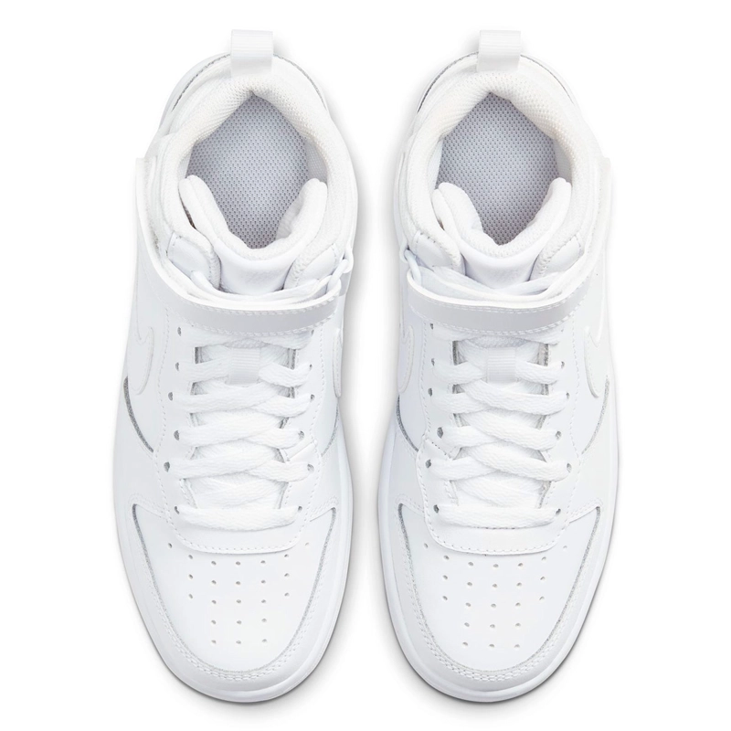 ZAPATILLAS NIÑO NIKE CASUALES BLANCO COURT BOROUGH MID 2 - 4