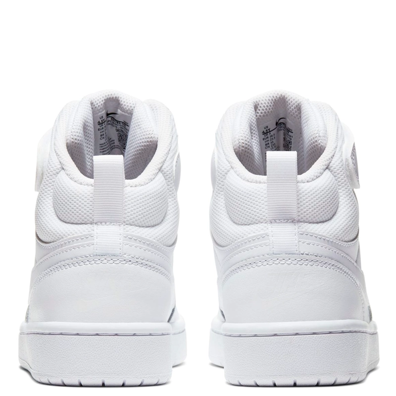 ZAPATILLAS NIÑO NIKE CASUALES BLANCO COURT BOROUGH MID 2 - 5