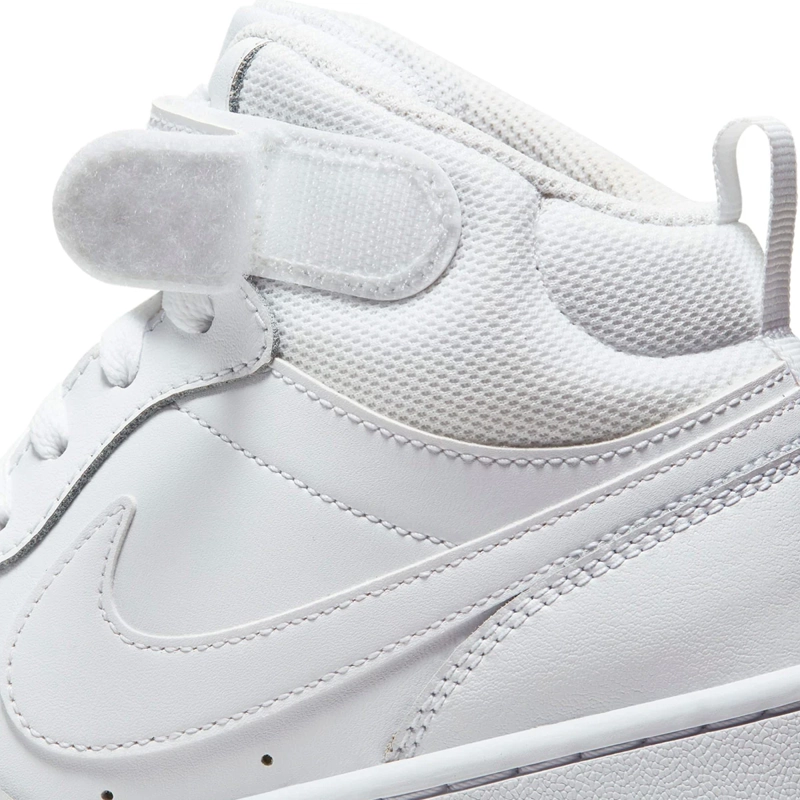 ZAPATILLAS NIÑO NIKE CASUALES BLANCO COURT BOROUGH MID 2 - 8
