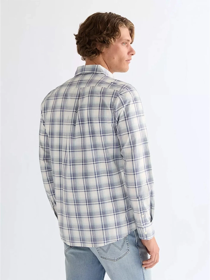 CAMISA MANGA LARGA HOMBRE WRANGLER ALGODÓN  - 2