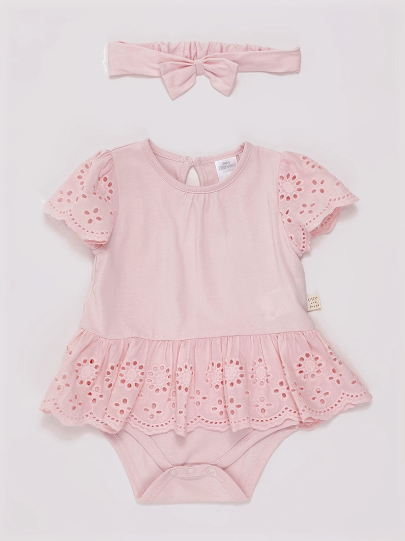 BODY BEBÉ NIÑA BABY HARVEST ALGODÓN - 1