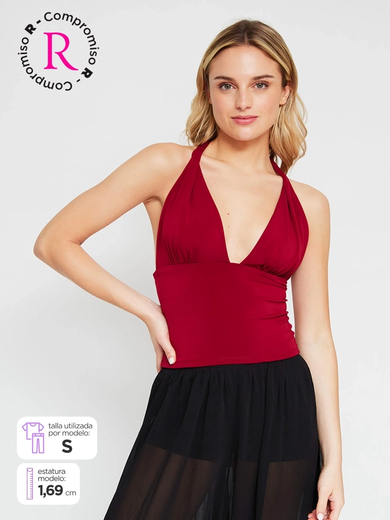 POLERA MUJER INDEX HALTER - 1