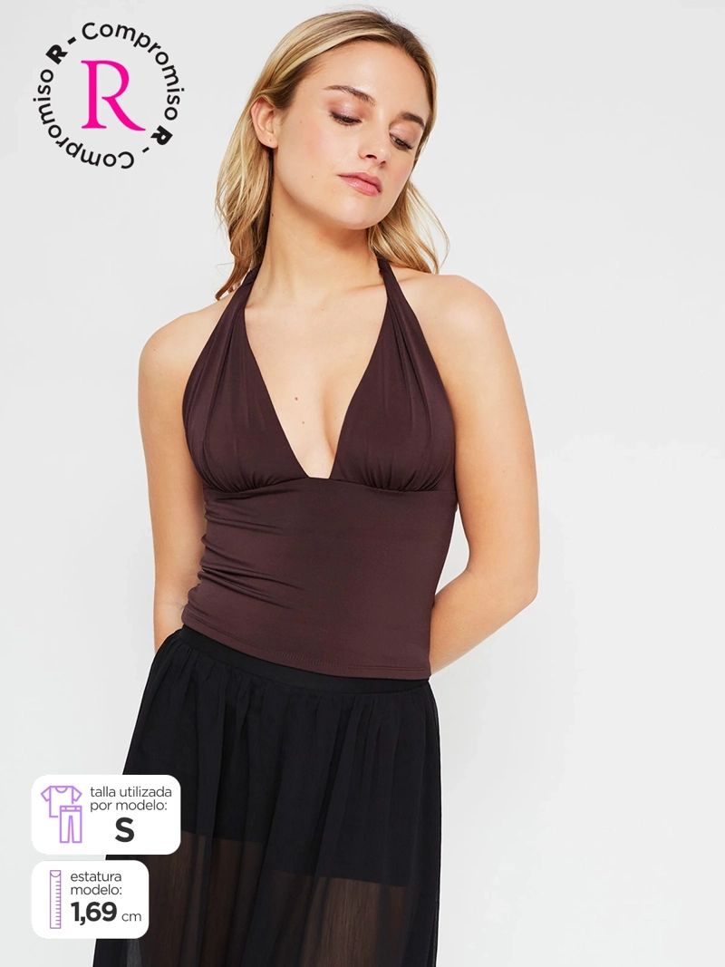 POLERA MUJER INDEX HALTER - 1