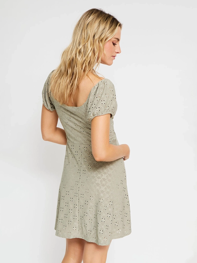 VESTIDO MUJER INDEX CORTO BRODERIE - 3