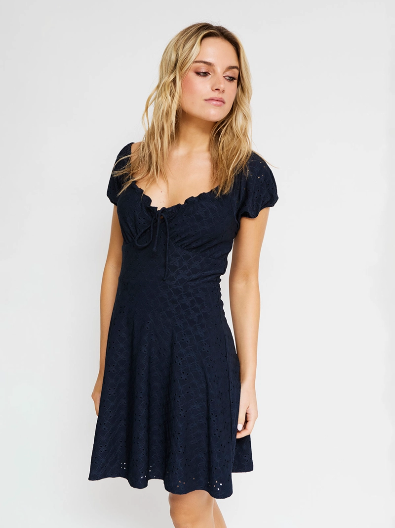 VESTIDO MUJER INDEX CORTO BRODERIE - 2